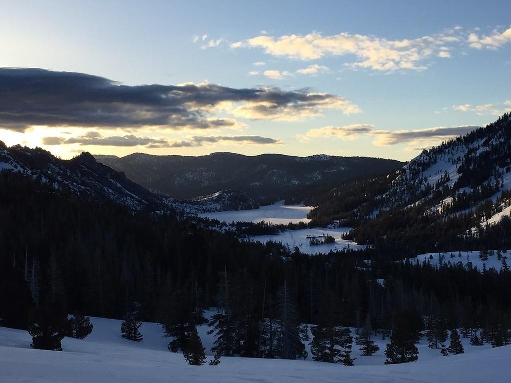 Sunrise Echo Lakes