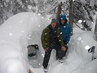 Igloo trip, Carson Pass